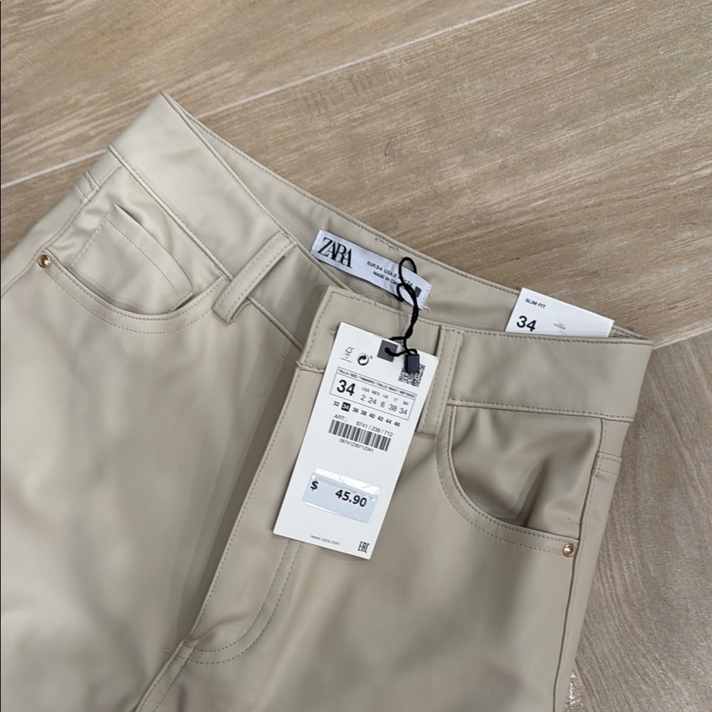 Zara High-Waisted Pants